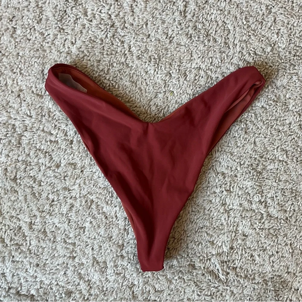Tribe Kelley Red Swimsuit Bottoms | S
